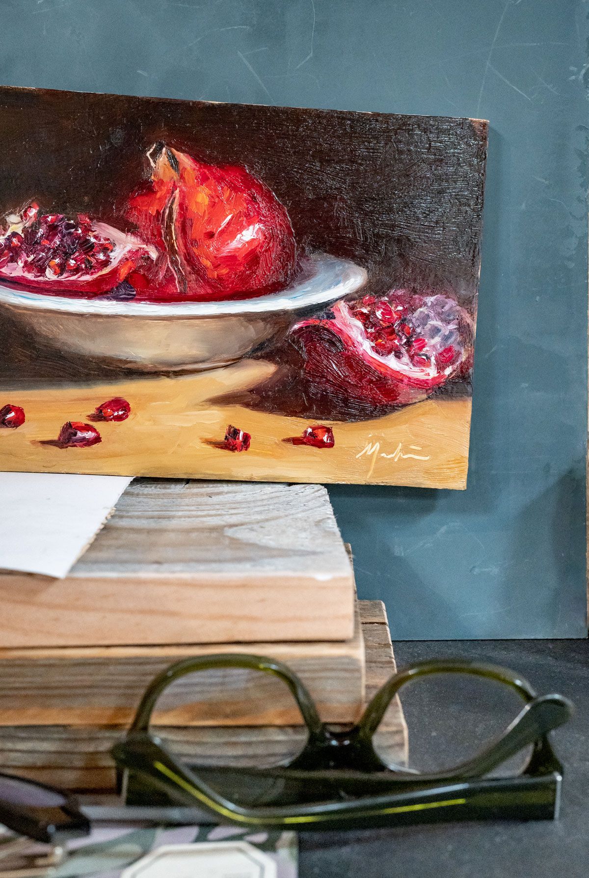 Painting with Books